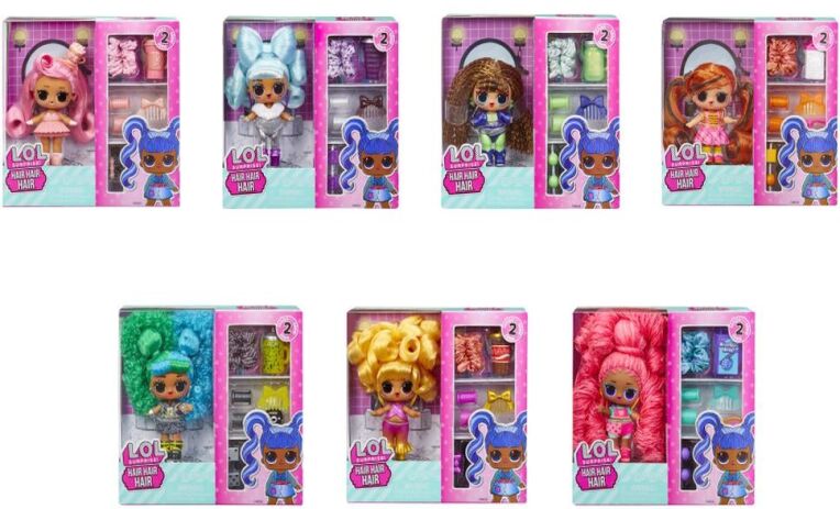 L.O.L Surprise Hair Hair Hair Κούκλα S2-7 Σχέδια (584445EUC) (2)