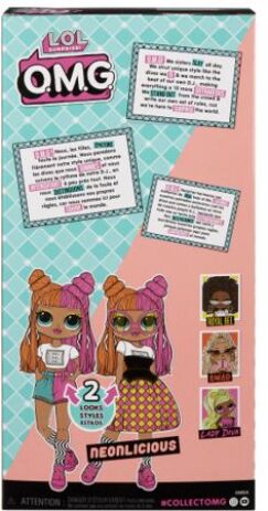 L.O.L Surprise Omg HoS Κούκλα-Neonlicious (591580EUC) (6)