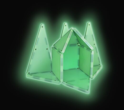 Magna-Tiles Glow Set-16 Τμχ (18816) (2)