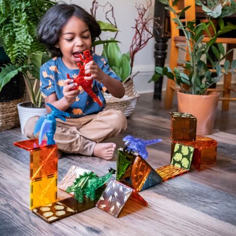 Magna-Tiles Dino World Set 40Τμχ (22840) (6)