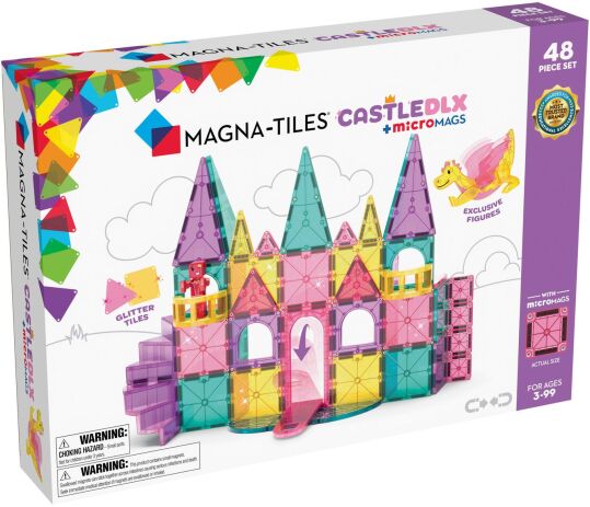 Magna-Tiles Castle DLX Set 48Τμχ (242048) (0)