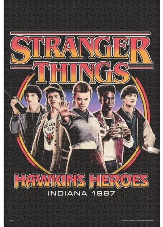 Παζλ 1053 Stranger Things Hawkins Heroes (3261F) (1)