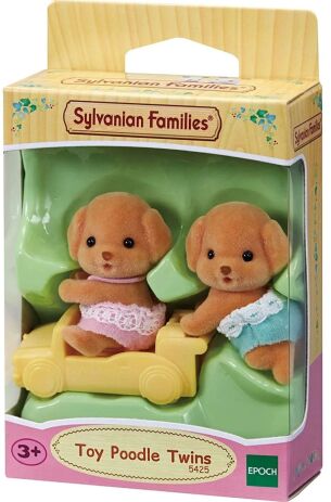 Sylvanian Families Toy Poodle Δίδυμα Μωρά (5425) (1)