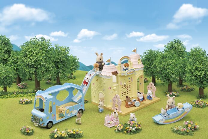 Sylvanian Families Σετ Βρεφονηπιακού Σταθμού Κάστρο (5670) (6)