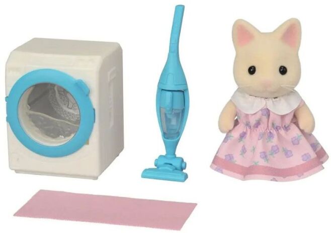 Sylvanian Families Floral Cat's Wash & Clean Set (5775) (0)