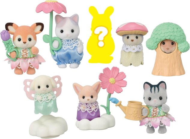 Sylvanian Families Blooming Baby Friends-8 Σχέδια-1Tμχ (5823) (1)