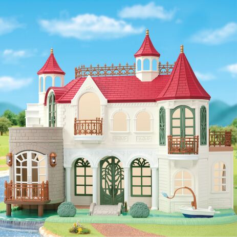 Sylvanian Families Red Roof Riverside Manor (5865) (10)