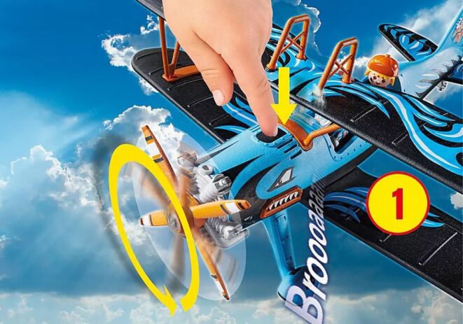 Playmobil Air Stunt Show Διπλάνο Φοίνικας (70831) (4)
