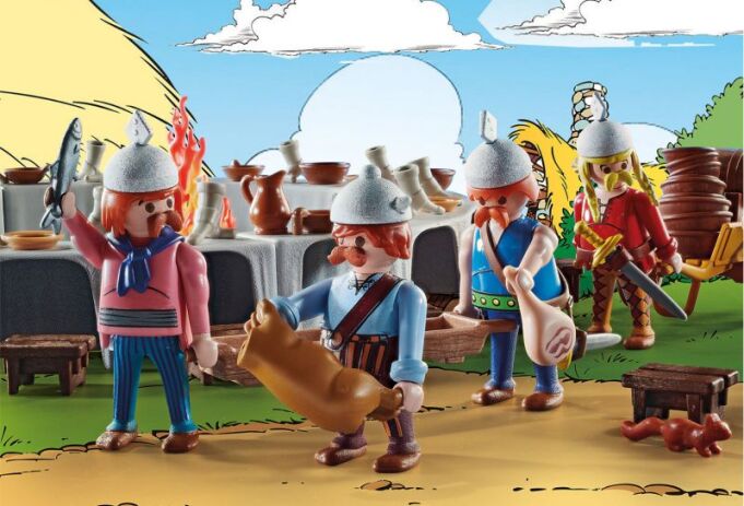 Playmobil Asterix: Γιορτή Στο Γαλατικό Χωριό (70931) (5)