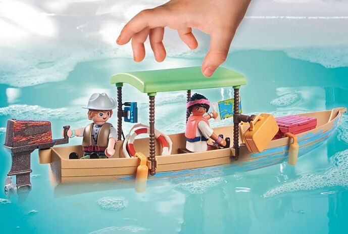 Playmobil Εκδρομή Με Ποταμόπλοιο Στον Αμαζόνιο (71010) (4)