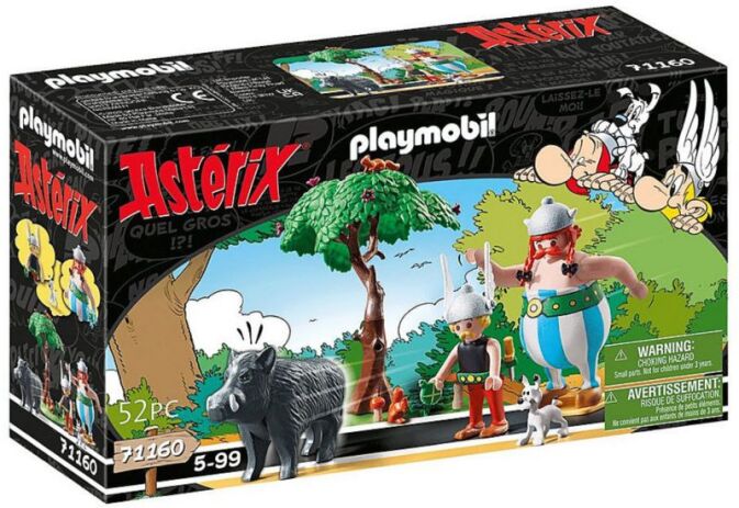 Playmobil Asterix: Κυνήγι Αγριογούρουνου (71160) (1)