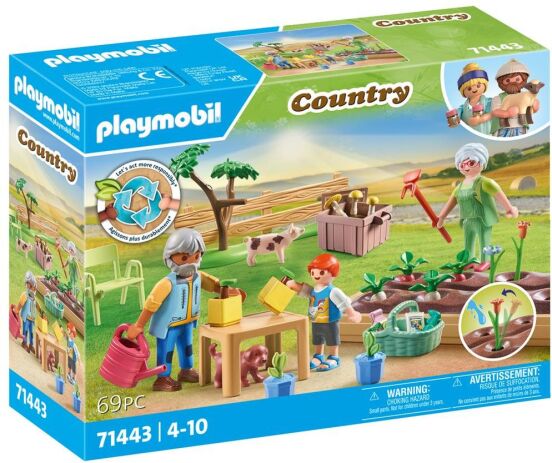 Playmobil Ο Λαχανόκηπος Του Παππού Και Της Γιαγιάς (71443) (1)