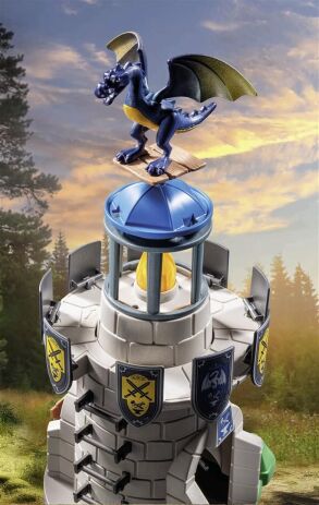 Playmobil Novelmore Πύργος Ιπποτών Με Δράκο Και Σιδηρουργό (71483) (2)