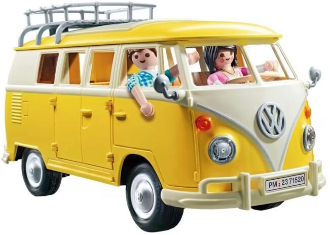 Playmobil Volkswagen T1 Camping Bus-Κίτρινο (71520) (0)