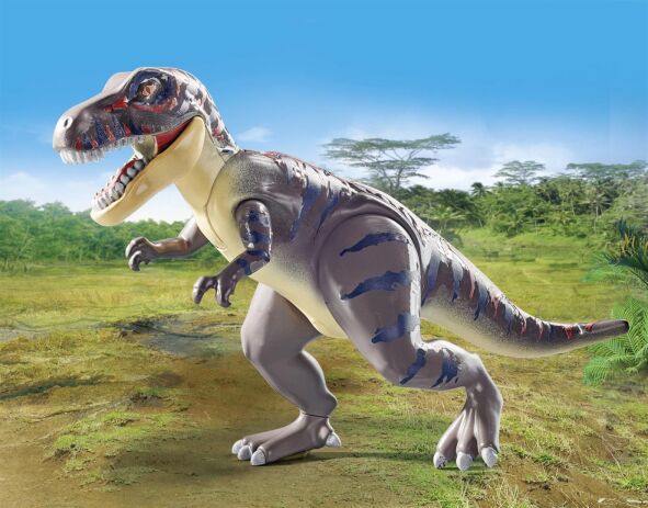 Playmobil Dinos T-Rex & Εξερευνητής Με Μοτοσυκλέτα (71524) (2)