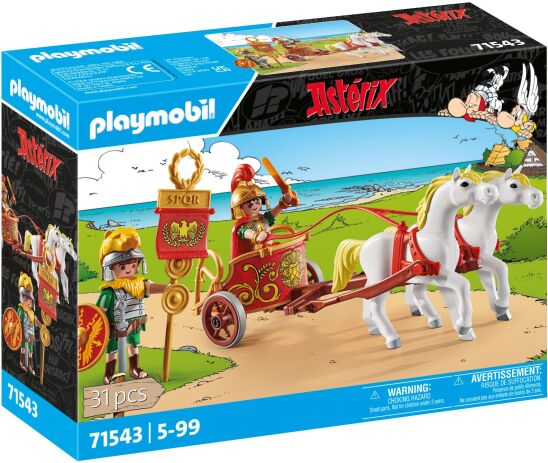 Playmobil Asterix: Ρωμαϊκή Άμαξα (71543) (1)