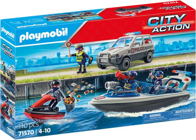 Playmobil Θαλάσσια Αστυνομική Καταδίωξη (71570) (1)