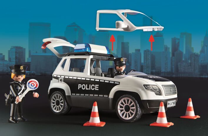 Playmobil Αστυνομικό Τμήμα Με Περιπολικό Και Ελικόπτερο (71602) (5)