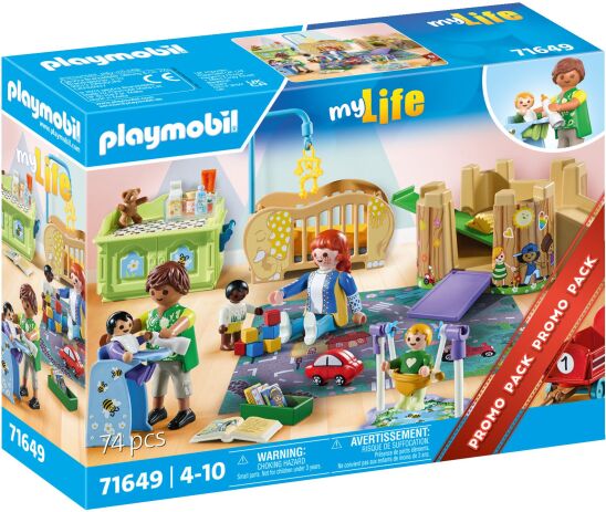 Playmobil Κέντρο Δημιουργικής Απασχόλησης Νηπίων (71649) (1)