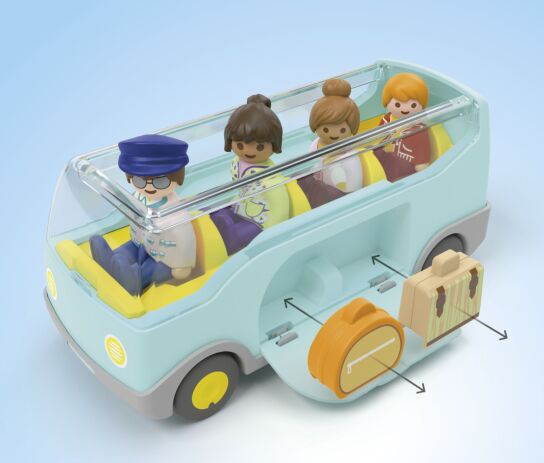 Playmobil Junior Πούλμαν (71682) (2)