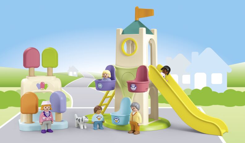 Playmobil Junior Διασκέδαση Στην Παιδική Χαρά (71703) (6)