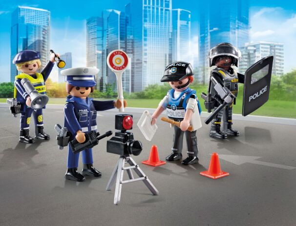 Playmobil Σετ Φιγούρες Αστυνομίας (71730) (3)