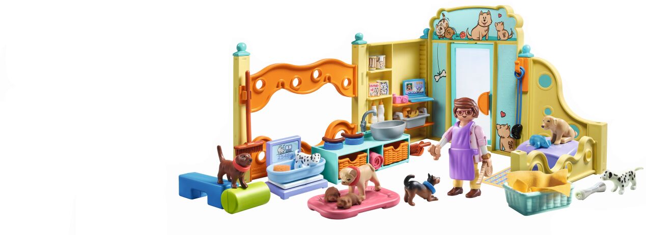 Playmobil Σταθμός Φροντίδας Κουταβιών (71743) (0)