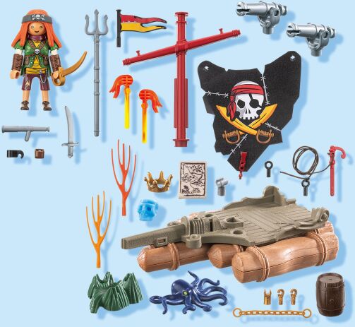 Playmobil Πειρατική Σχεδία Με Κανόνια (71794) (4)
