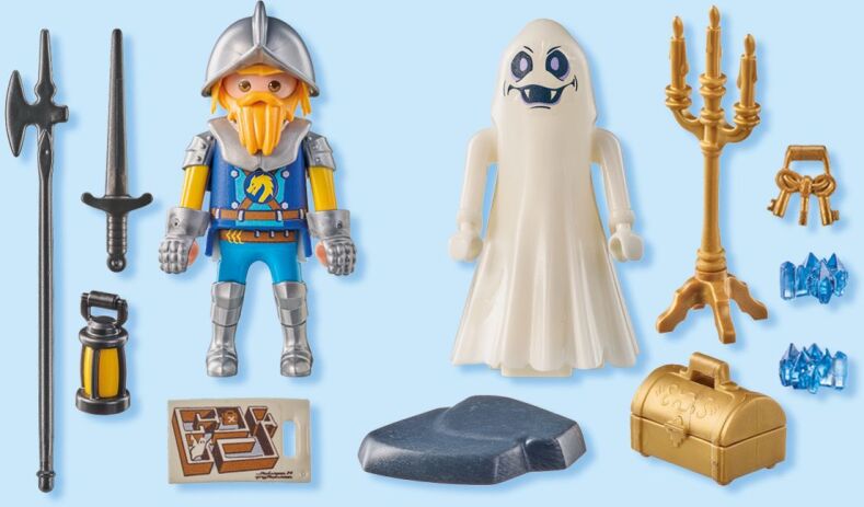 Playmobil Starter Pack Φάντασμα και Ιππότης Novelmore (71797) (2)