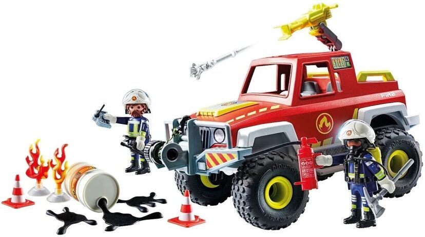 Playmobil Πυροσβεστικό Όχημα 4Χ4 (71824) (0)