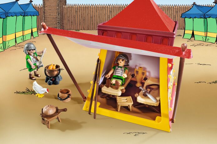 Playmobil Asterix: Η Σκηνή Των Λεγεωνάριων (71829) (3)