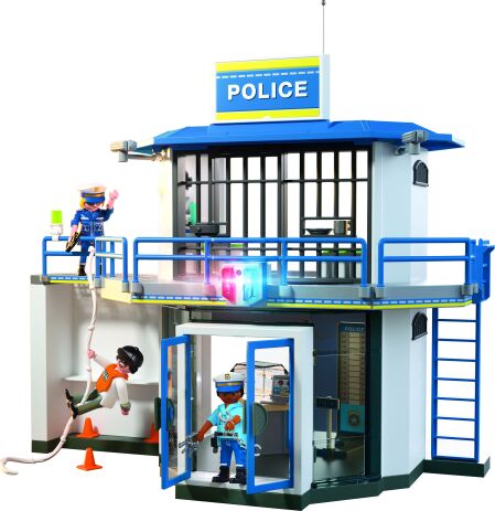 Playmobil Αστυνομικό Τμήμα Με Δωμάτιο Ερευνών (71874) (0)