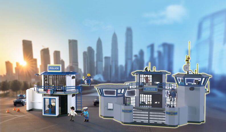 Playmobil Αστυνομικό Τμήμα Με Δωμάτιο Ερευνών (71874) (6)