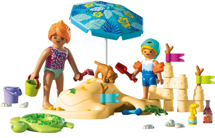Playmobil Μαμά Και Παιδάκι Στην Παραλία (71906) (0)