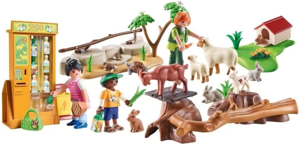 Playmobil Ταΐζοντας Τα Ζωάκια (72007) (0)