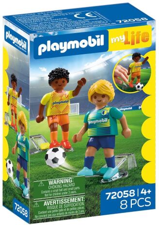 Playmobil Ποδοσφαιριστές (72058) (1)