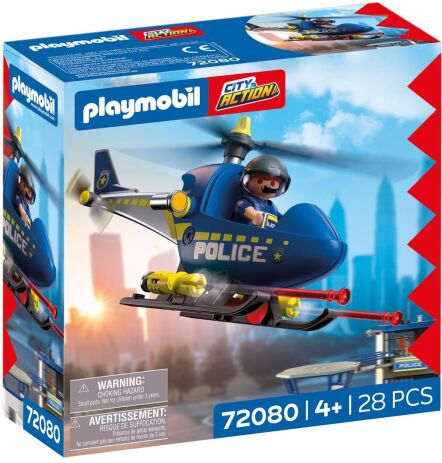 Playmobil Αστυνομικό Ελικόπτερο (72080) (1)