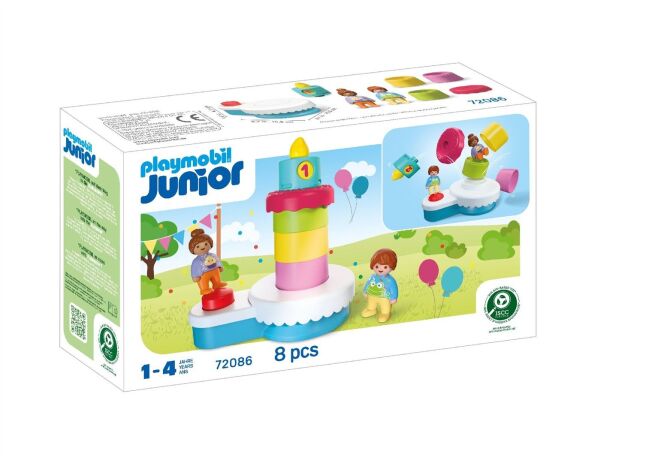 Playmobil Junior Τούρτα Γενεθλίων (72086) (1)