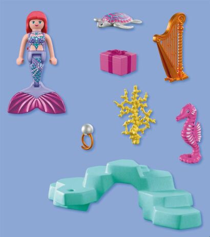 Playmobil Γοργόνα Με Άρπα Και Δώρο (72107) (2)