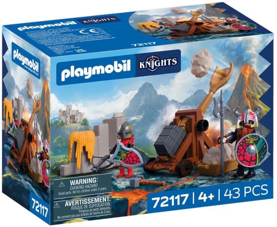 Playmobil Καταπέλτης Ιπποτών Δράκου (72117) (1)