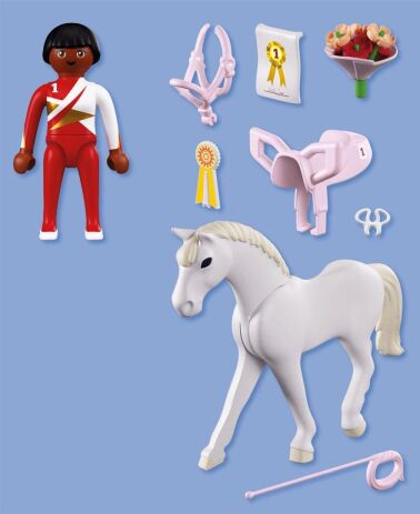 Playmobil Νικητής Ακροβατικής Ιππασίας (72134) (3)