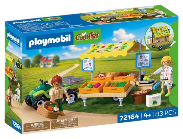 Playmobil Υπαίθριος Πάγκος Λαχανικών (72164) (1)