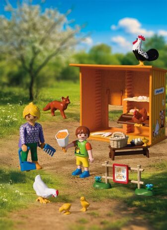 Playmobil Κοτέτσι Με Αλεπού (72168) (3)