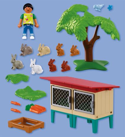 Playmobil Κουνελόσπιτο (72170) (4)