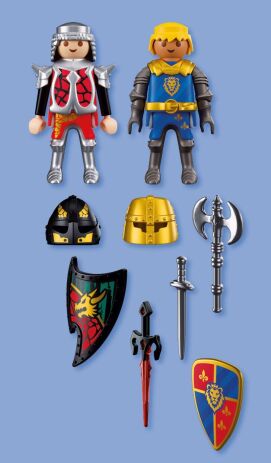 Playmobil Duo Pack Ιππότες Σε Μονομαχία (72175) (3)