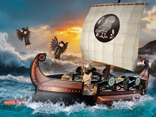 Playmobil Το Καράβι Του Οδυσσέα & Οι Σειρήνες (72178) (4)