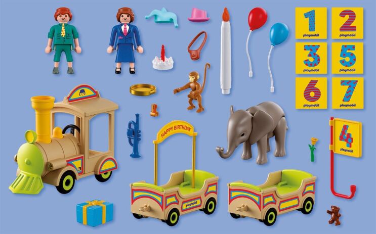 Playmobil Gift Set "Τρενάκι Γενεθλιών" (72184) (4)
