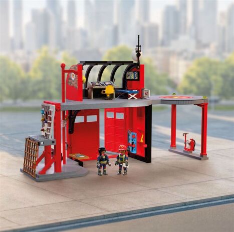 Playmobil Πυροσβεστικός Σταθμός (72191) (2)