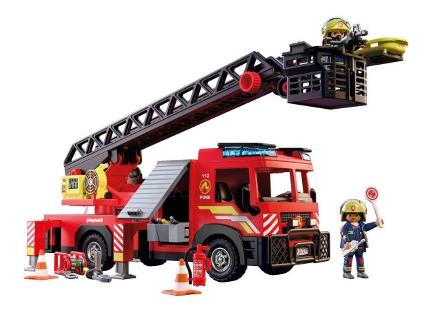 Playmobil Πυροσβεστικό Όχημα Με Σκάλα & Καλάθι (72192) (0)