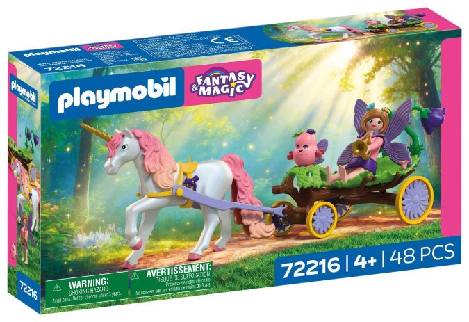 Playmobil Νεράιδα Με Άμαξα Μονόκερου (72216) (1)